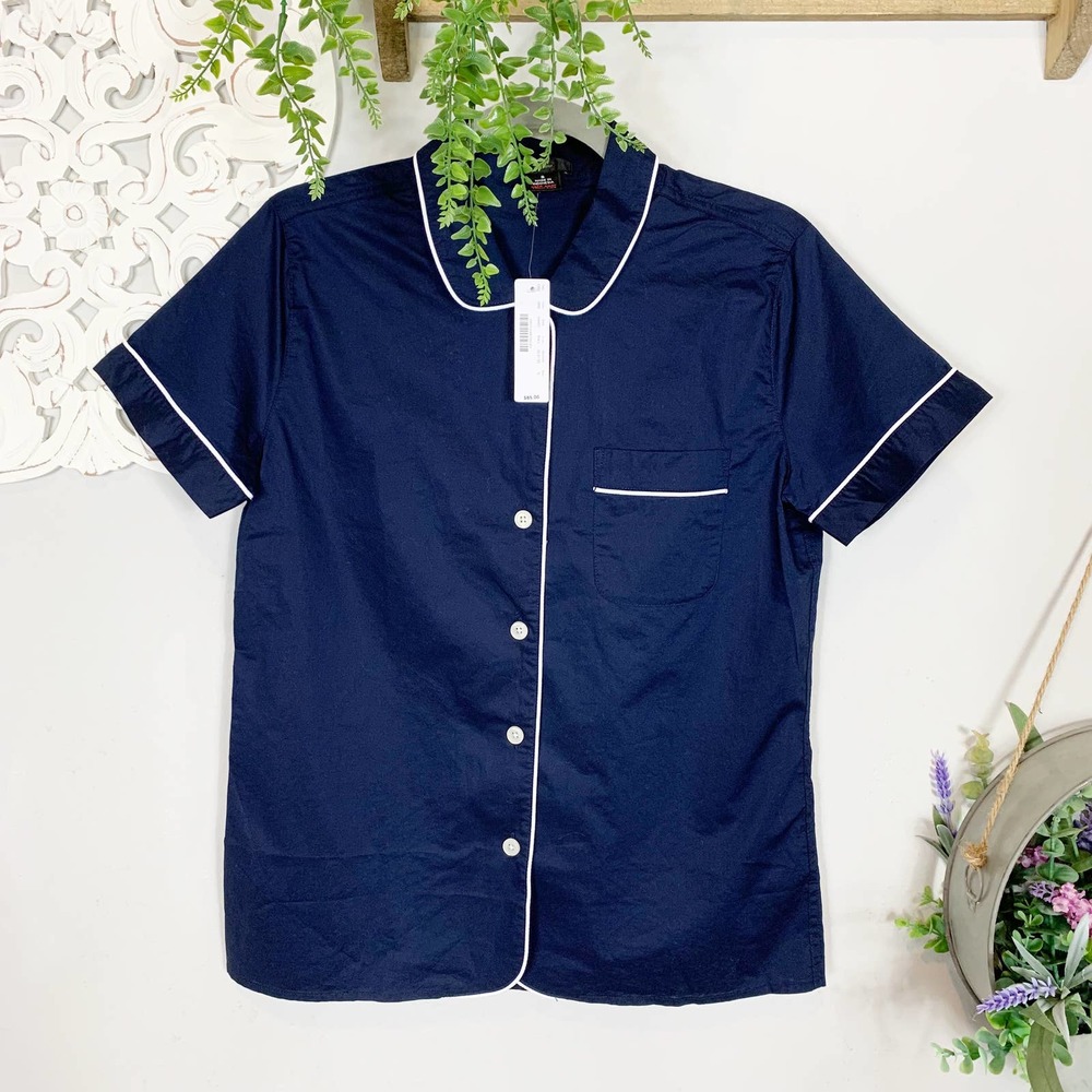 J. Crew | End On End Pajama Top, S